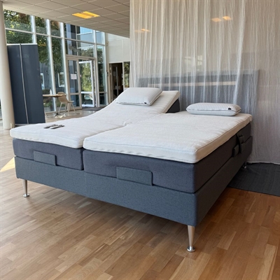 UDSTILLINGSMODEL - ProSleep Supreme - Elevationsseng 180x200 - Sandwich - Mørkegrå